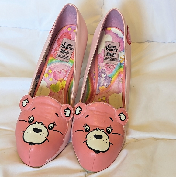 Carebear x Iron Fist Pink Heels US Size 9 EUR 40 - Picture 4 of 4